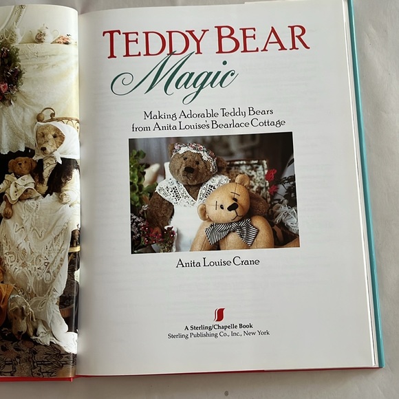 NWT Teddy Bear Magic BOOK Make Adorable Bears Anita Louise Crane Patterns 1995 - Picture 6 of 17